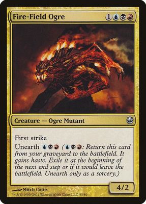 Fire-Field Ogre 53/80 - Duel Decks: Ajani vs. Nicol Bolas (DDH)