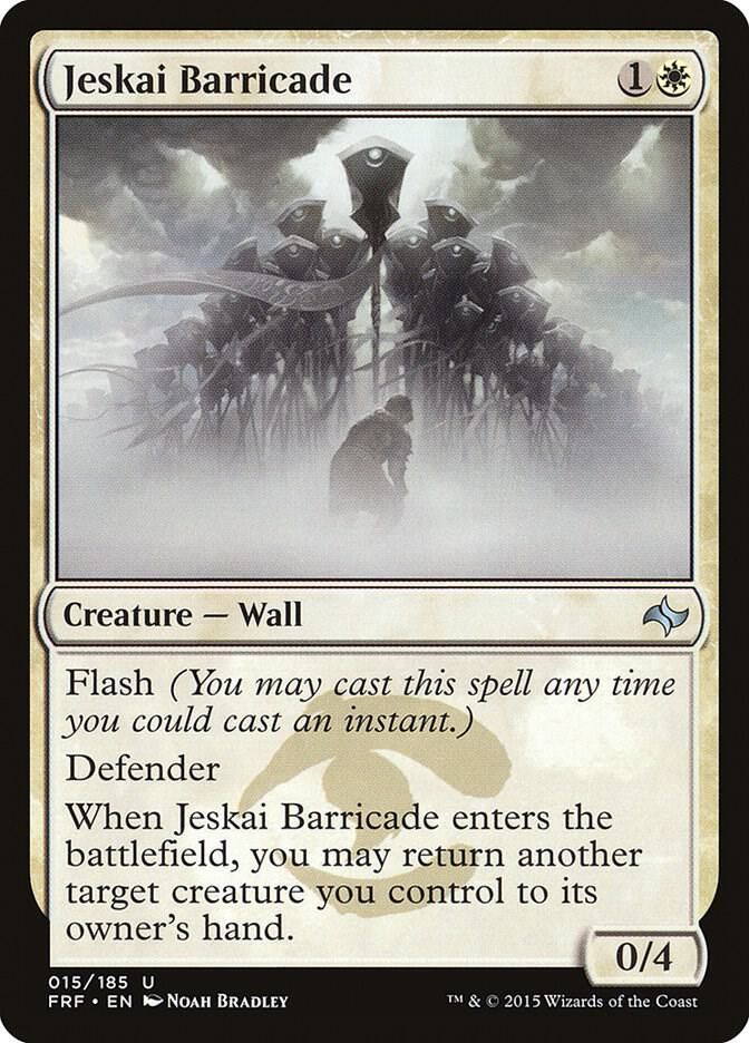 Jeskai Barricade 015/185 - Fate Reforged (FRF)