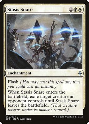 Stasis Snare 050/274 - Battle for Zendikar (BFZ)