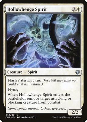 Hollowhenge Spirit 092/221 - Conspiracy: Take the Crown (CN2)