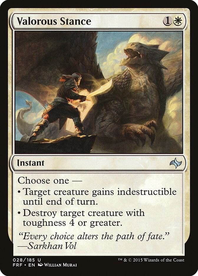 Valorous Stance 028/185 - Fate Reforged (FRF)