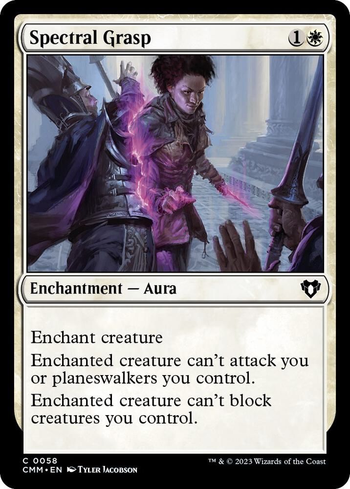 Spectral Grasp 0058 - Commander Masters Singles