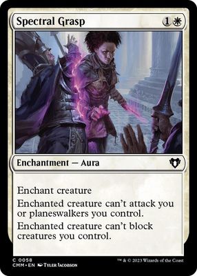 Spectral Grasp 0058 - Commander Masters Singles