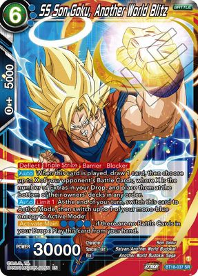 SS Son Goku, Another World Blitz - Dawn of the Z-Legends (DBS-B18) Dawn of the Z-Legends Foil