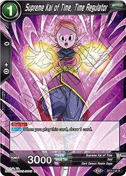 Supreme Kai of Time, Time Regulator - Assault of the Saiyans (DBS-B07) Assault of the Saiyans
