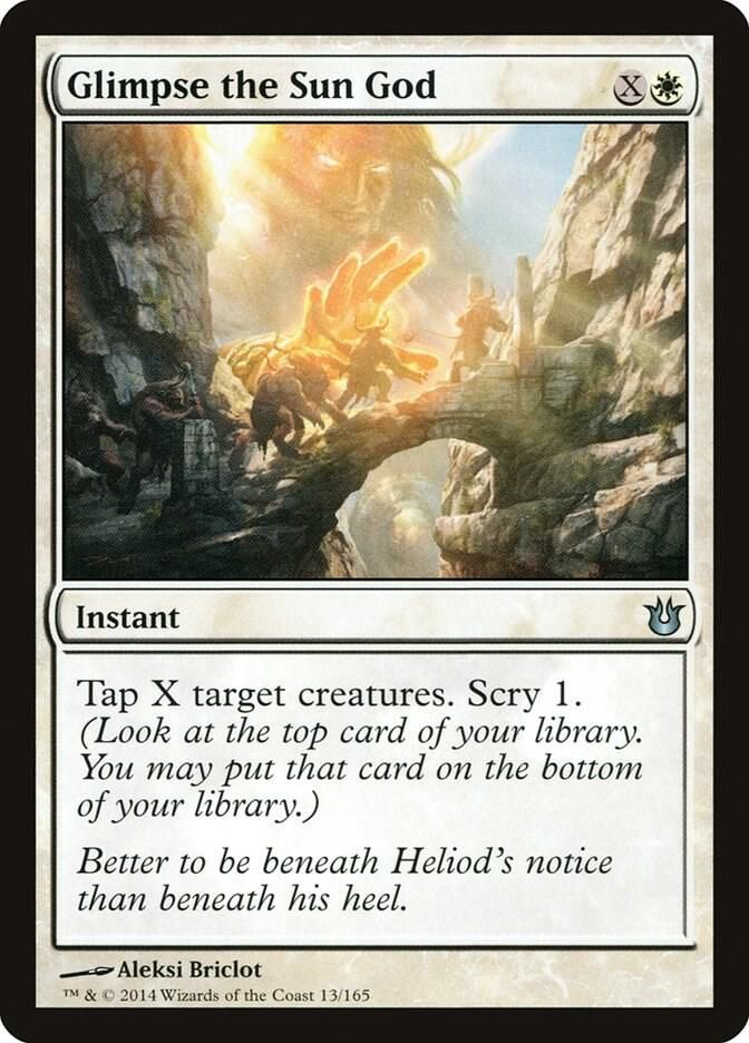 Glimpse the Sun God 13/165 - Born of the Gods (BNG)