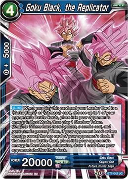 Goku Black, the Replicator - Assault of the Saiyans (DBS-B07) Assault of the Saiyans Foil