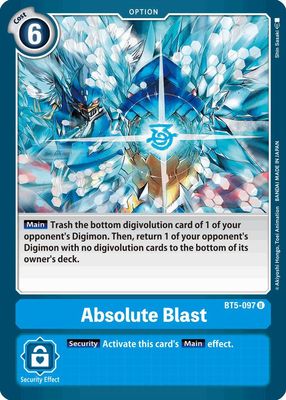 Absolute Blast - Battle of Omni (BT05) Battle of Omni