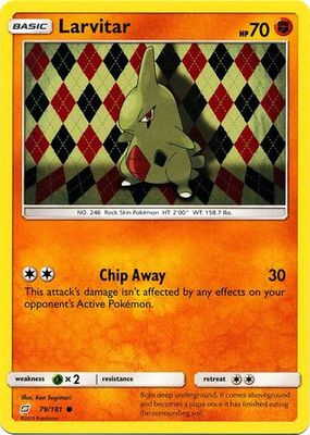 Larvitar - 79/181 - Common Sun &amp; Moon: Team Up Singles