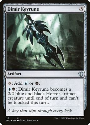 Dimir Keyrune 110 - Commander: Zendikar Rising (ZNC)