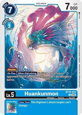Huankunmon - Release Special Booster 2.0 (BT18-19) Release Special Booster 2.0