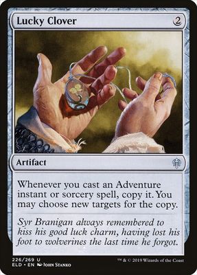 Lucky Clover 226/269 - Throne of Eldraine Singles