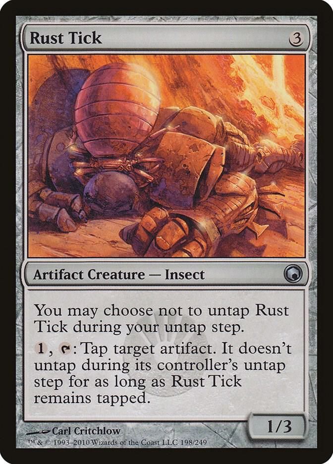 Rust Tick 198/249 - Scars of Mirrodin Singles