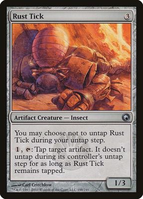 Rust Tick 198/249 - Scars of Mirrodin Singles