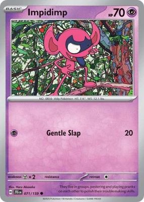 Impidimp - 071/159 - Common Scarlet &amp; Violet: Journey Together Singles