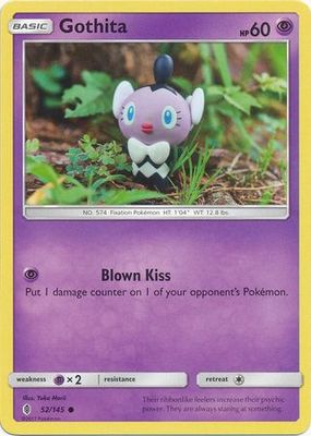 Gothita - 52/145 - Common Sun &amp; Moon: Guardians Rising Singles
