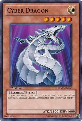 Cyber Dragon - RYMP-EN058 - Common 1st Edition Ra Yellow Mega Pack 1st Edition Singles