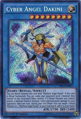 Cyber Angel Dakini - DRL3-EN014 - Secret Rare 1st Edition Dragons of Legend Unleashed 1st Edition Singles
