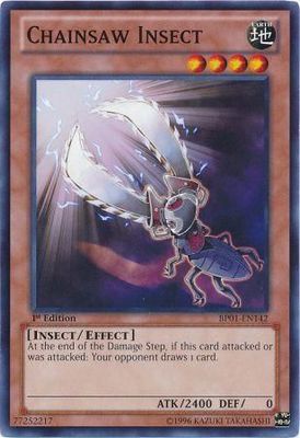 Chainsaw Insect - BP01-EN142 - Common 1st Edition Battle Pack: Epic Dawn 1st Edition Singles