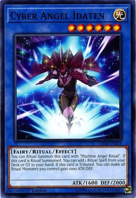 Cyber Angel Idaten - LED4-EN019 - Common 1st Edition Legendary Duelists: Sisters of the Rose 1st Edition Singles