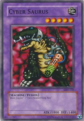 Cyber Saurus - MRD-105 - Common Unlimited Metal Raiders [MRD] Unlimited Singles