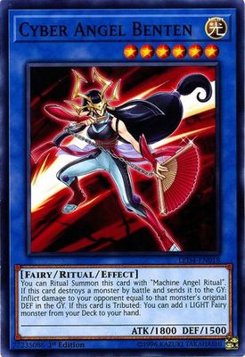 Cyber Angel Benten - LED4-EN018 - Common 1st Edition Legendary Duelists: Sisters of the Rose 1st Edition Singles