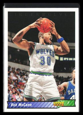 Bob McCann 382 NBA Card