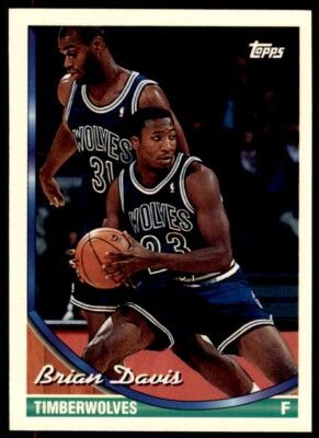 Brian Davis 269 NBA Card