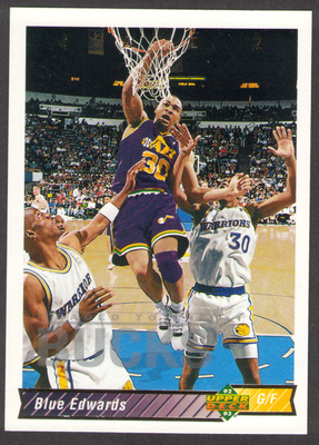 Blue Edwards 87 NBA Card