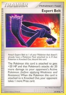 Expert Belt - 87/99 - Uncommon Platinum: Arceus Singles