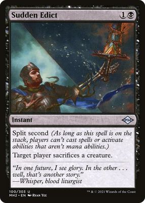 Sudden Edict100/303 - Modern Horizons 2 (MH2) Modern Horizons 2 (espanol)