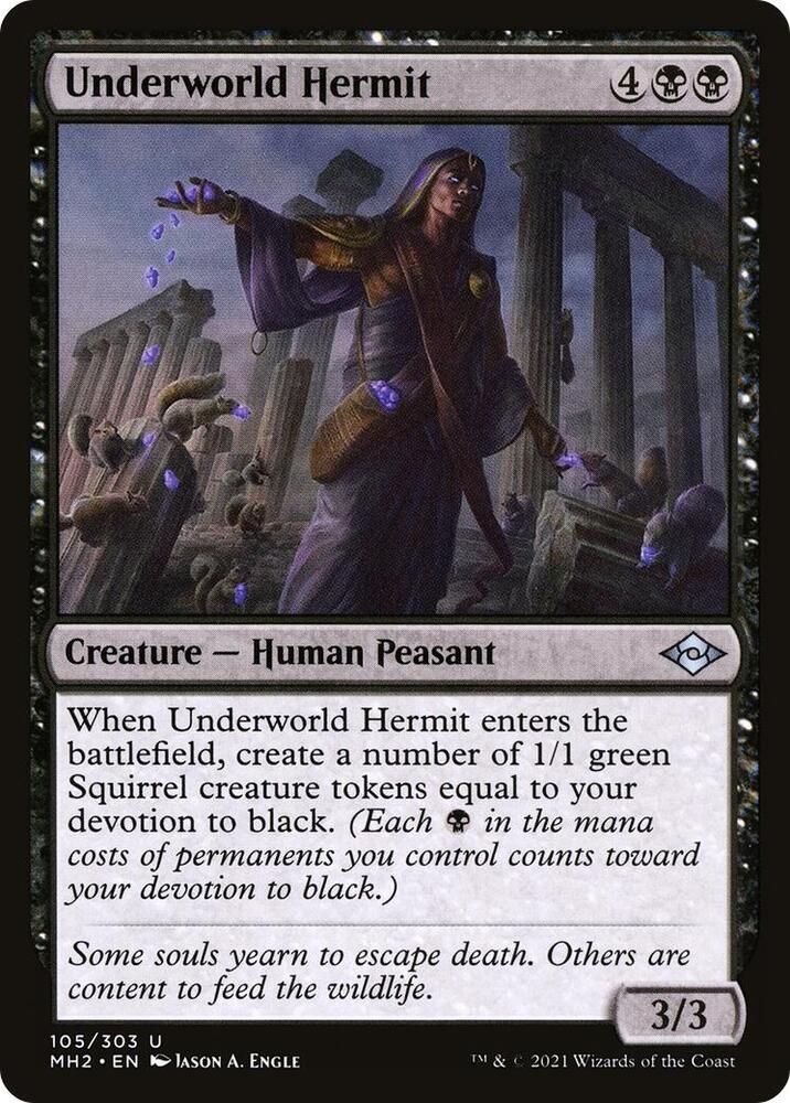 Underworld Hermit 105/303- Modern Horizons 2 (MH2) Modern Horizons 2  (espanol)