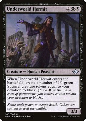 Underworld Hermit 105/303- Modern Horizons 2 (MH2) Modern Horizons 2  (espanol)