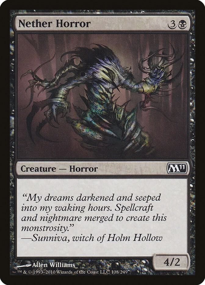 Nether Horror 108/2049- Magic 2011 (M11) (M11) Magic 2011 (M11) (espanol)