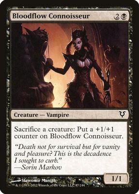 Bloodflow Connoisseur 87/244-Foild Avacyn Restored (AVR) Avacyn Restored (espanol)