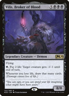 Vilis, Broker of Blood 122/280 -Foild Core Set 2020 (M20) (Español)