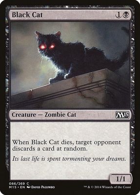 Black Cat 086/269- Magic 2015 (M15) (M15) Magic 2015 (M15) (espanol)