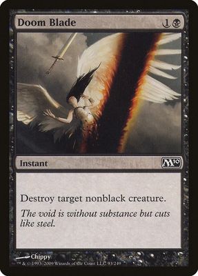 Doom Blade 93/249- Magic 2010 (M10) (M10) Magic 2010 (M10) (espanol)