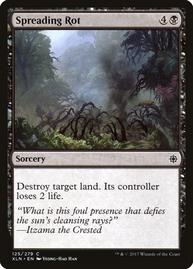Spreading Rot 125/279- Ixalan (XLN) Ixalan(espanol)
