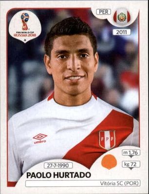 Paolo Hurtado 2018 Panini World Cup Stickers Russia #235