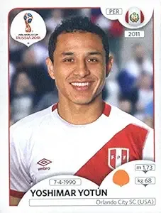 Yoshimar Yotun  2018 Panini FIFA World Cup Stickers #233 Peru
