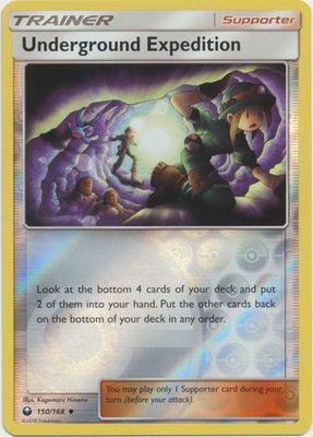 Underground Expedition - 150/168 - Uncommon Reverse Holo Sun &amp; Moon: Celestial Storm Reverse Holo Singles