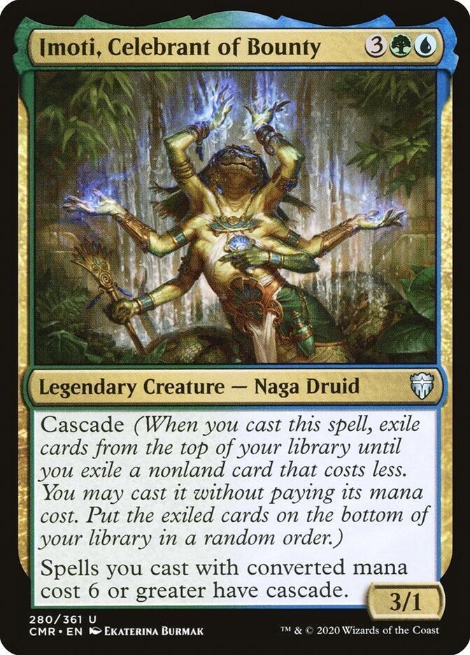 Imoti, Celebrant of Bounty 280/361- Commander Legends (CMR) Commander Legends (espanol)