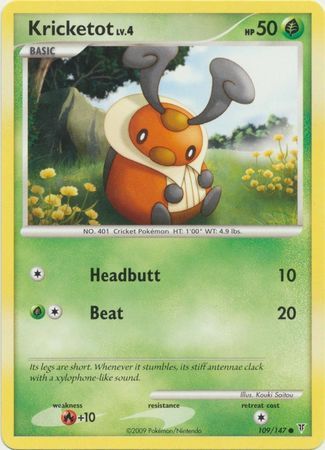 Kricketot - 109/147 - Common Platinum: Supreme Victors Singles