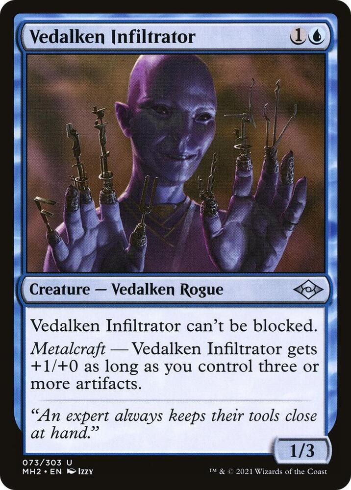 Vedalken Infiltrator 073/303- Modern Horizons 2 (MH2) Modern Horizons 2 (espanol)