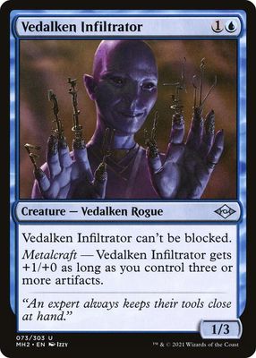 Vedalken Infiltrator 073/303- Modern Horizons 2 (MH2) Modern Horizons 2 (espanol)