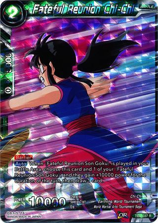 Fateful Reunion Chi-Chi - TB2-037 - Rare World Martial Arts Tournament Foil Singles