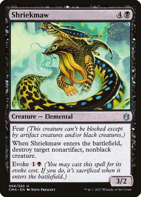 Shriekmaw 068/320- Commander Anthology (CMA) Commander Anthology