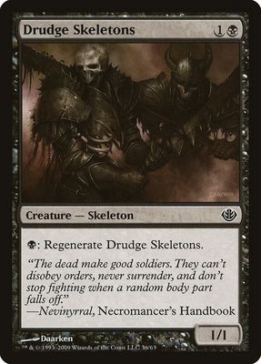 Drudge Skeletons 36/63- Duel Decks: Garruk vs. Liliana (DDD) Duel Decks: Garruk vs. Liliana