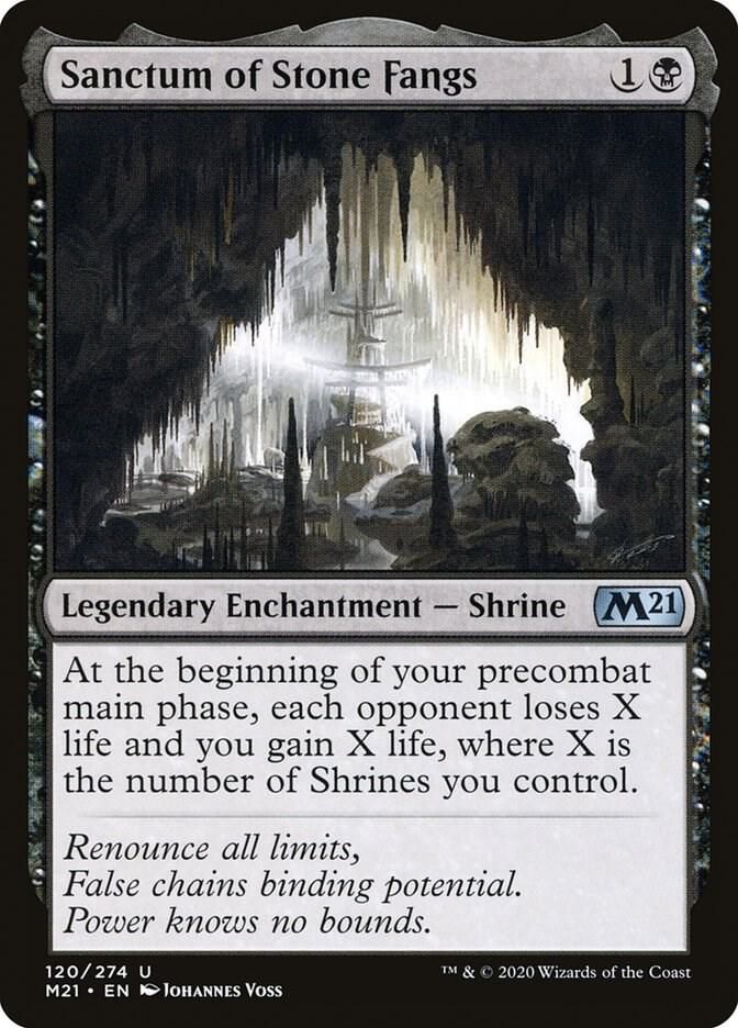 Sanctum of Stone Fangs 120/274 - Core Set 2021 (M21)